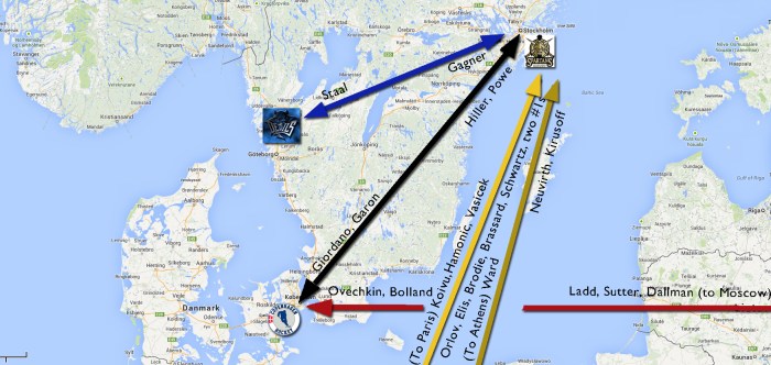 Here are some trades made in Sweden and Denmark between Dec. 3 and Jan. 27.
