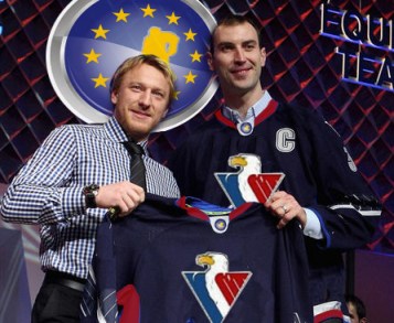 Slovakian natives Marian Hossa (left) and Zdeno Chara have let down their team.