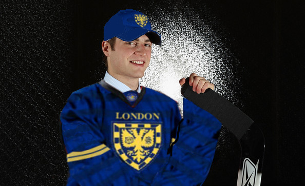 Goalie Braden Holtby was the first player selected in the Season 3 draft. He was picked by the London Dons.