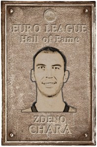 Old cast-iron plaque on white